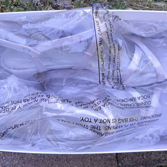 Silver Dress Sandals with Heel - Picture 4 of 4